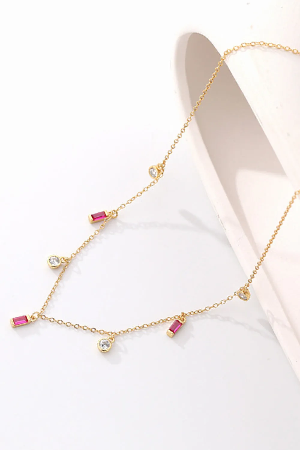 Multi-Charm Chain Necklace