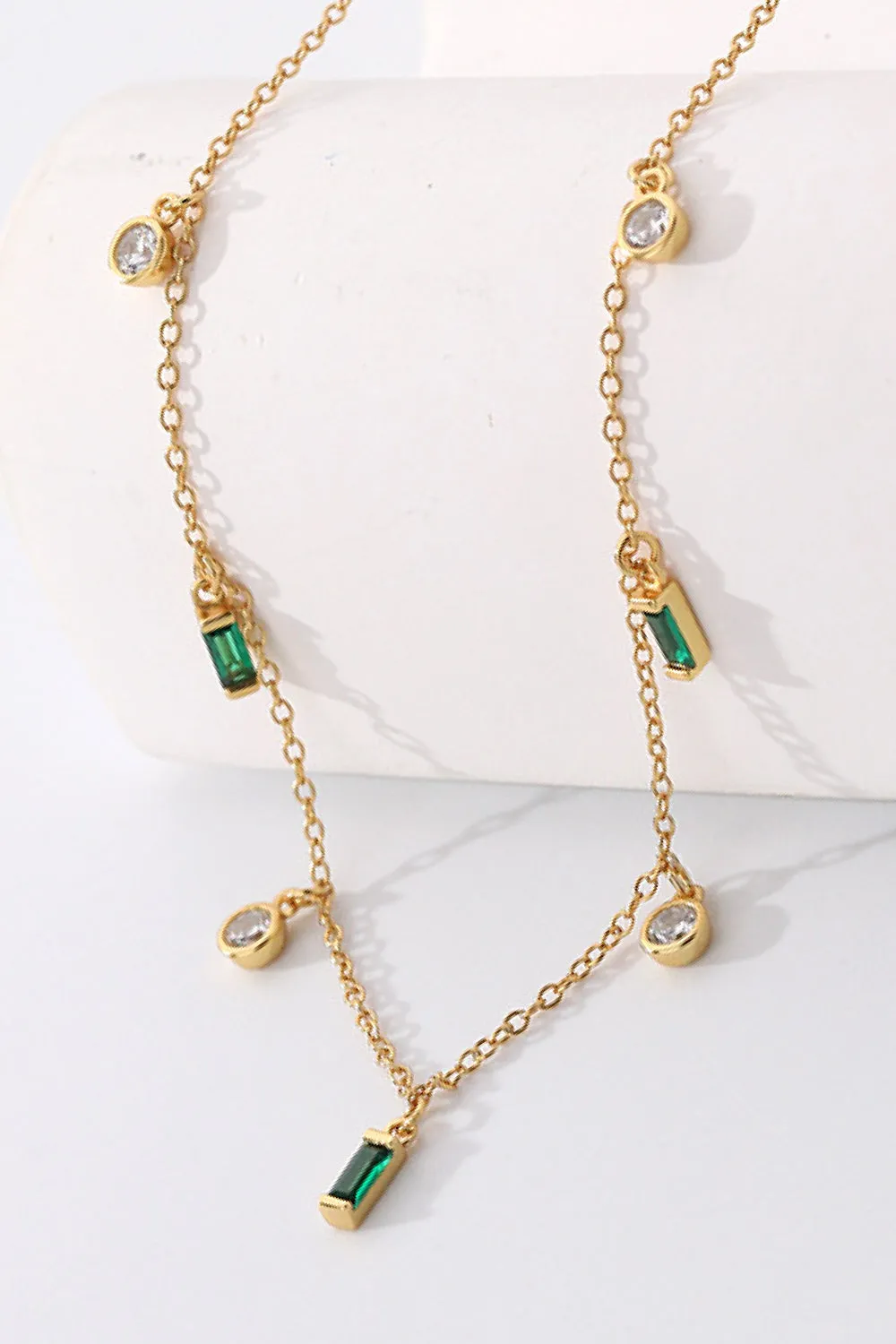 Multi-Charm Chain Necklace