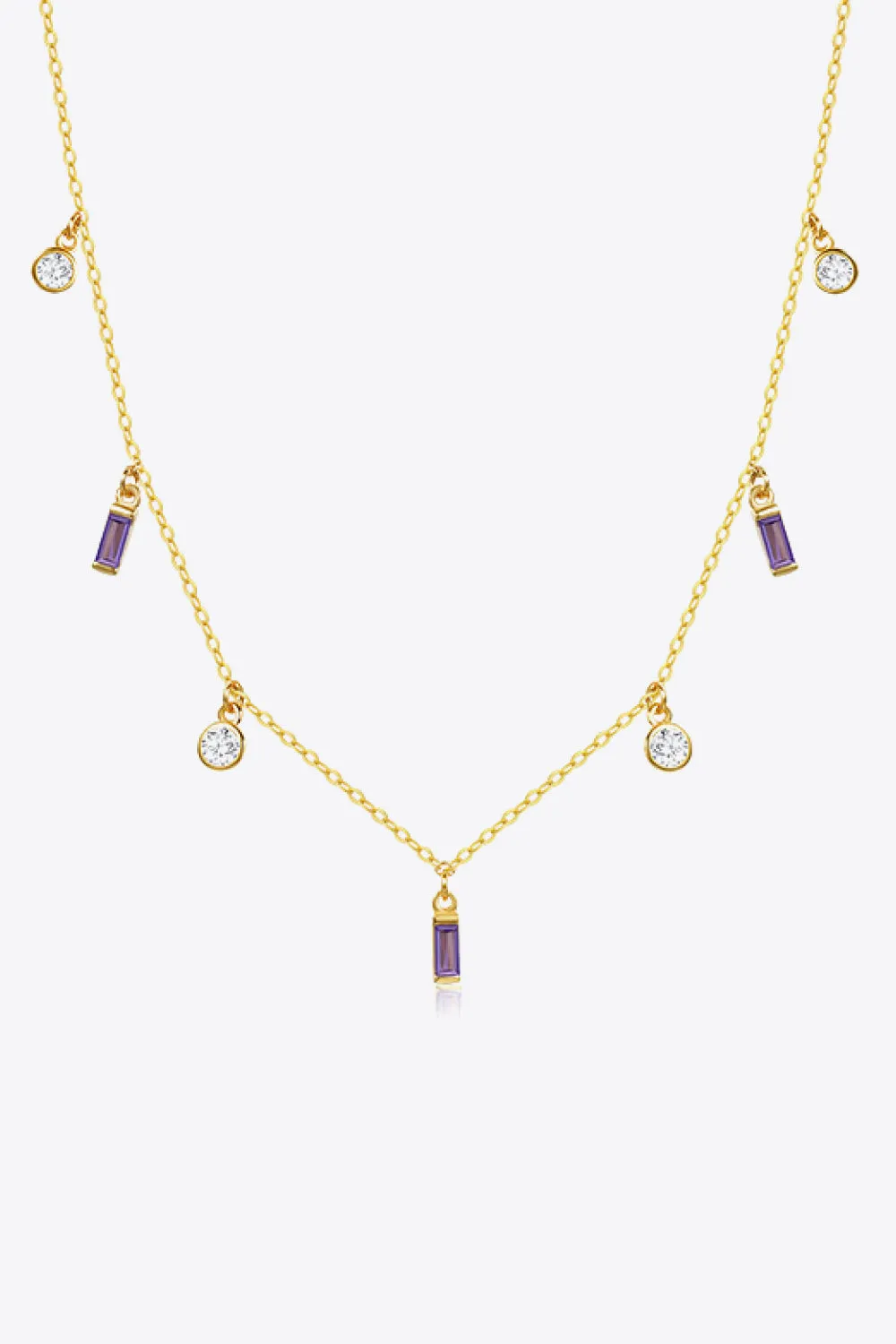 Multi-Charm Chain Necklace