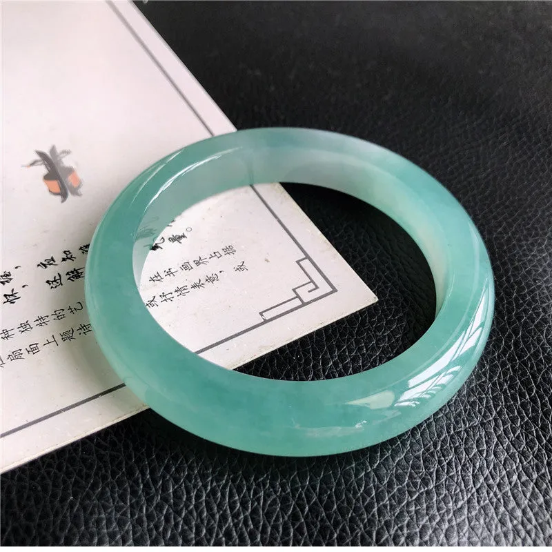 Natural Jade Bangle Jadeite Bangle Internal Diameter 57.8mm B8032805