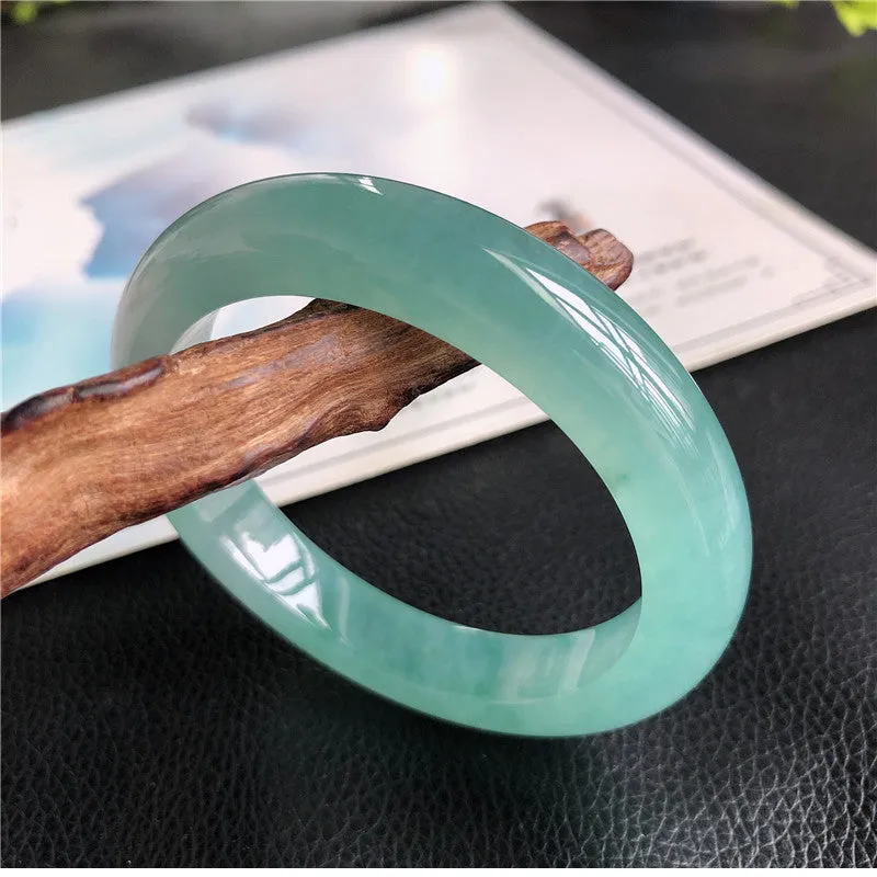 Natural Jade Bangle Jadeite Bangle Internal Diameter 57.8mm B8032805
