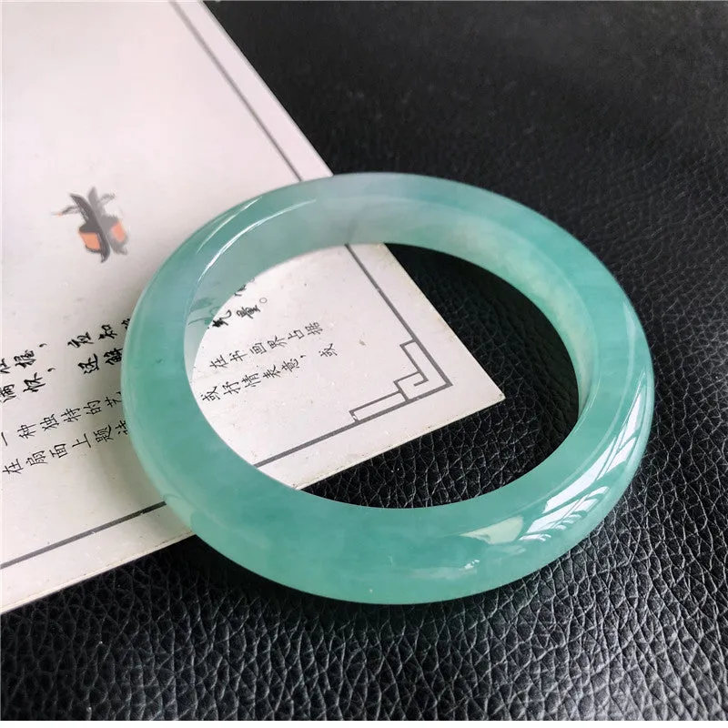 Natural Jade Bangle Jadeite Bangle Internal Diameter 57.8mm B8032805
