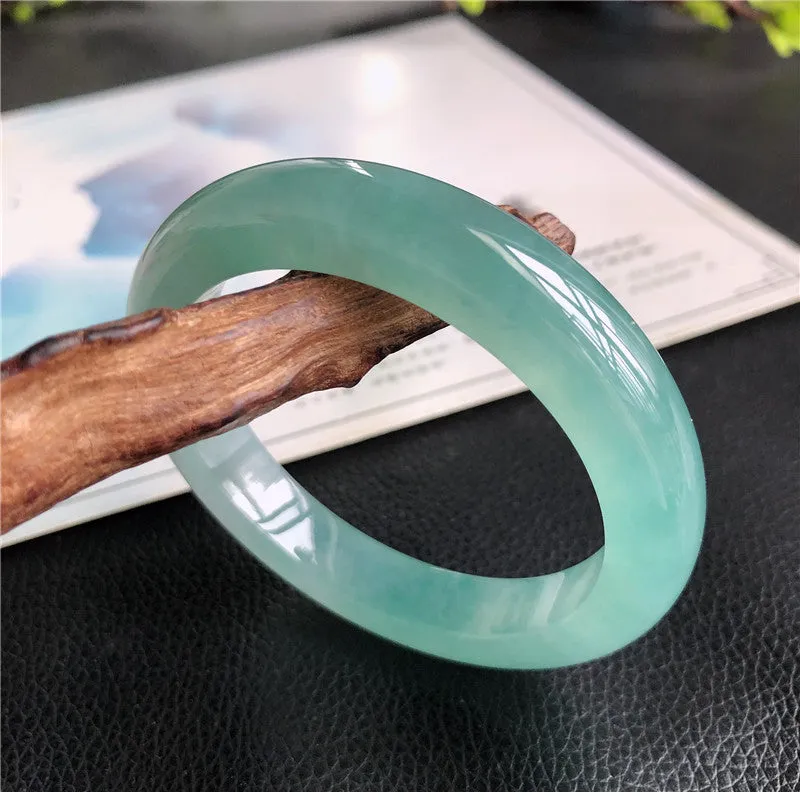 Natural Jade Bangle Jadeite Bangle Internal Diameter 57.8mm B8032805