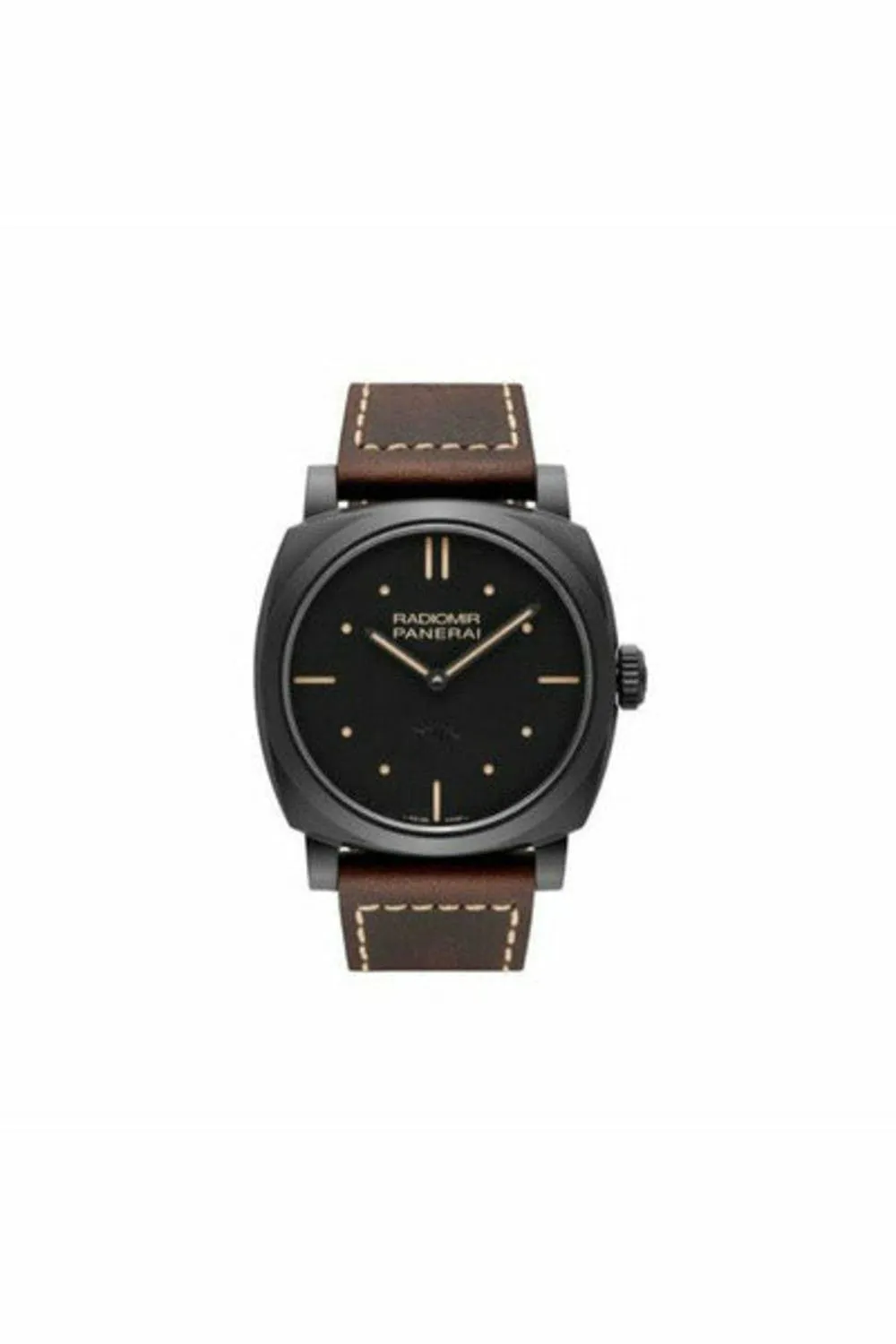 panerai radiomir matte black ceramic 48mm men's watch ref. pam00577