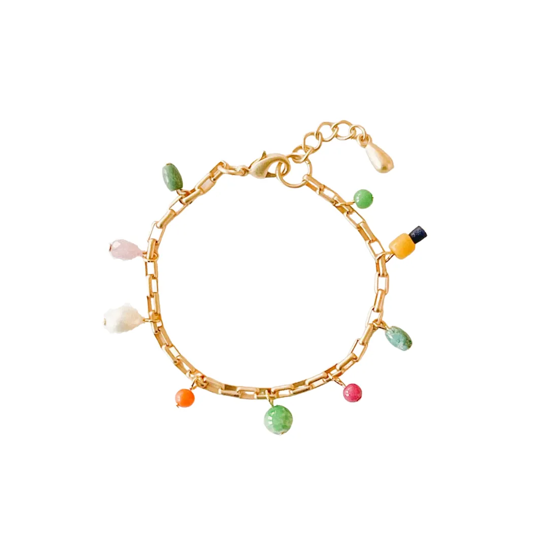 Paperclip Charm Bracelet