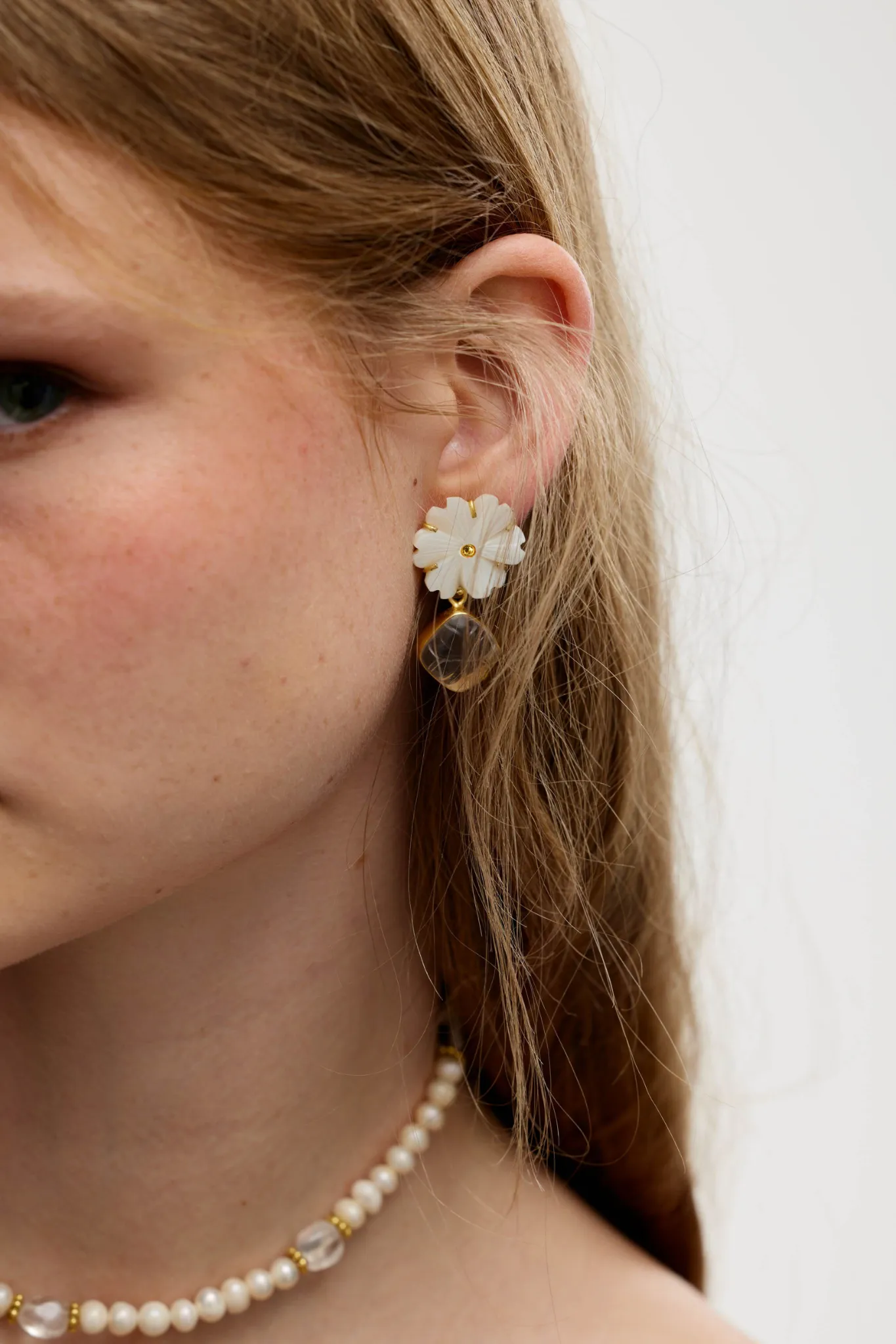 Paradiso Gia Earrings - Crystal