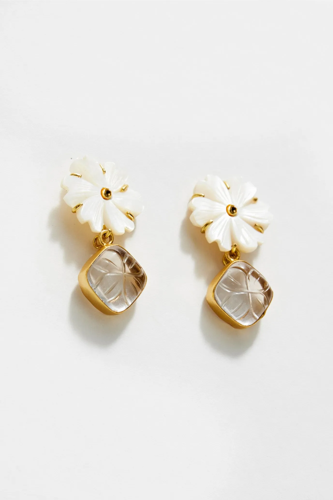 Paradiso Gia Earrings - Crystal