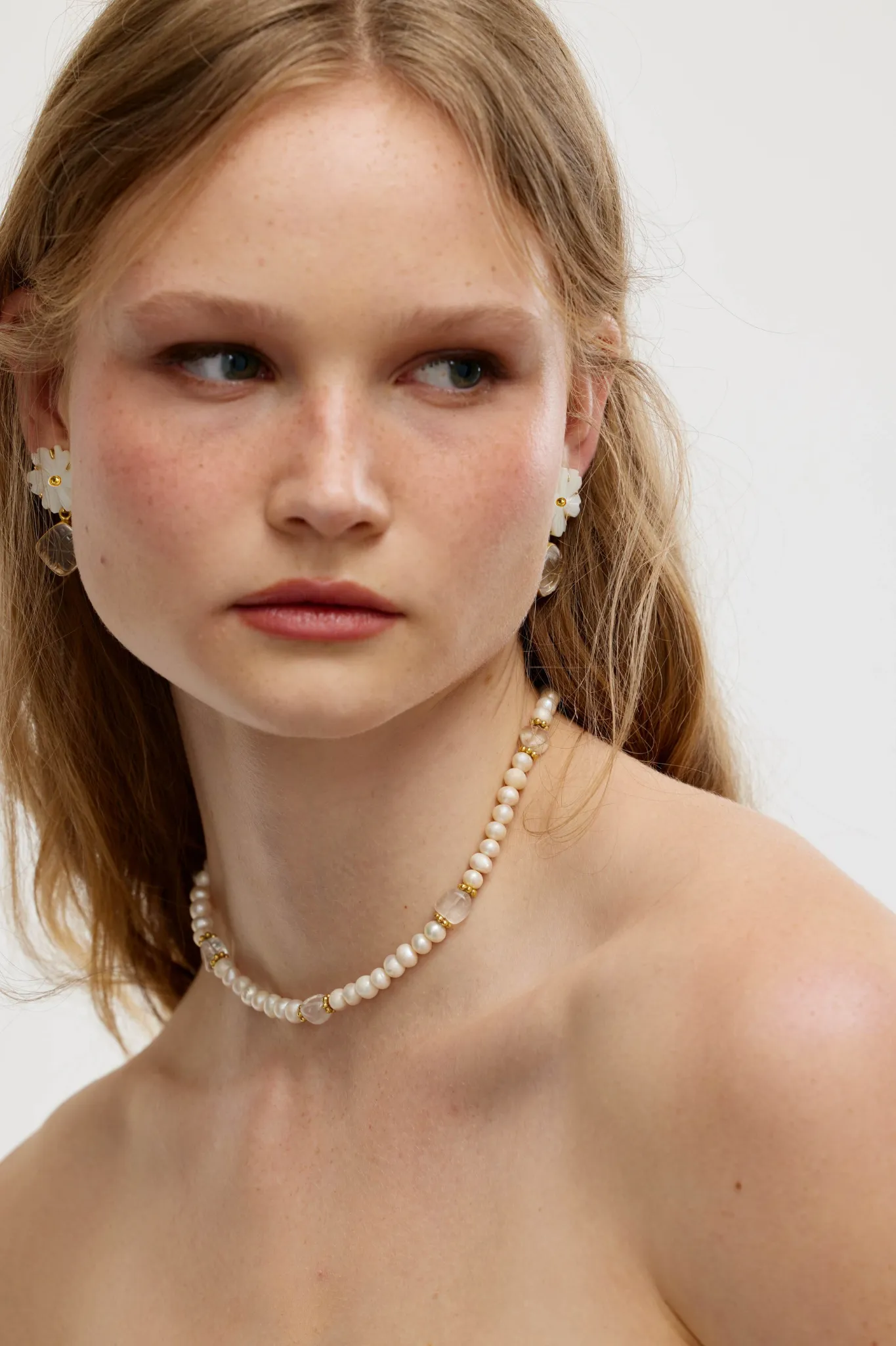 Paradiso Gia Earrings - Crystal
