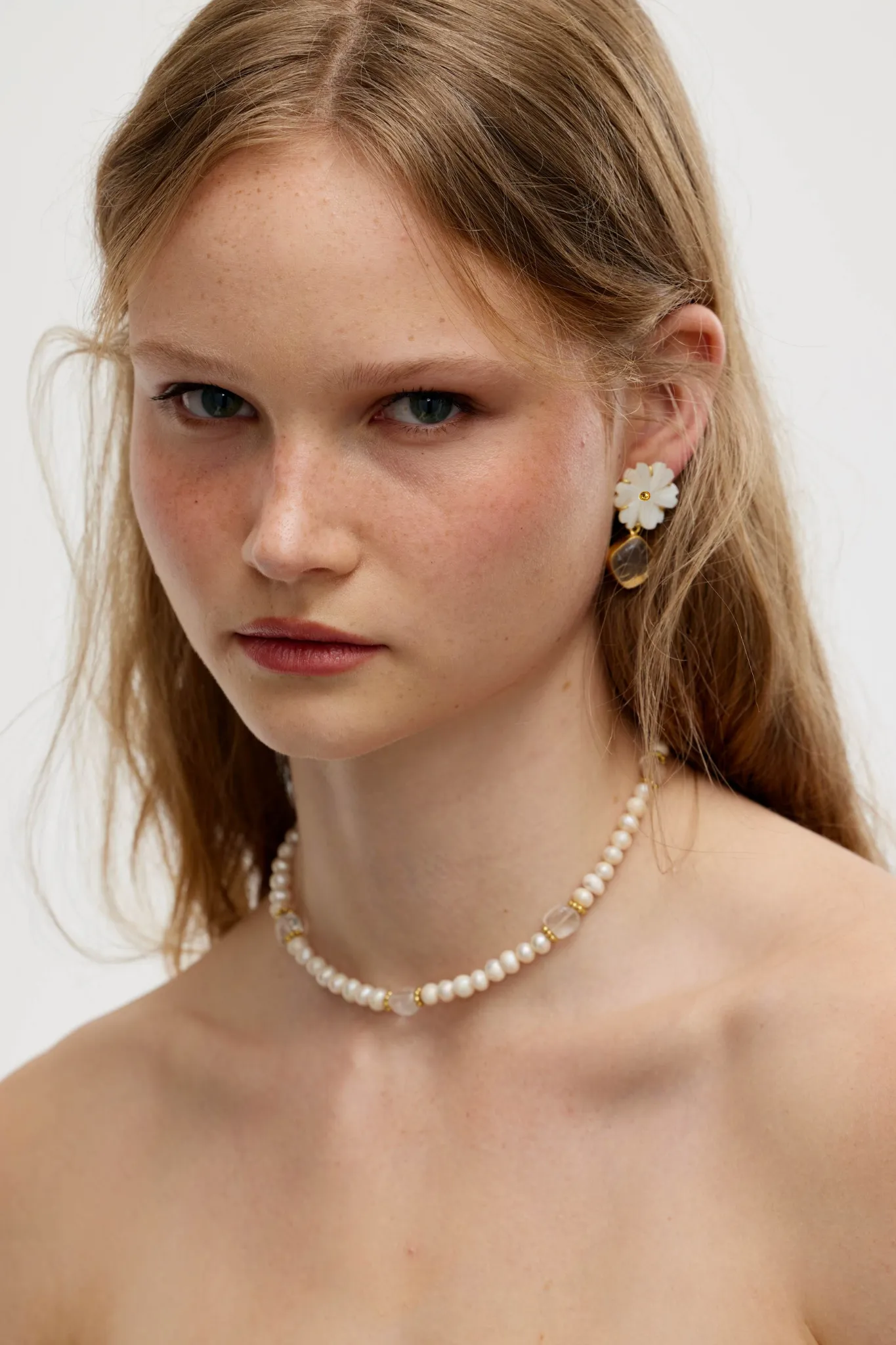 Paradiso Gia Earrings - Crystal