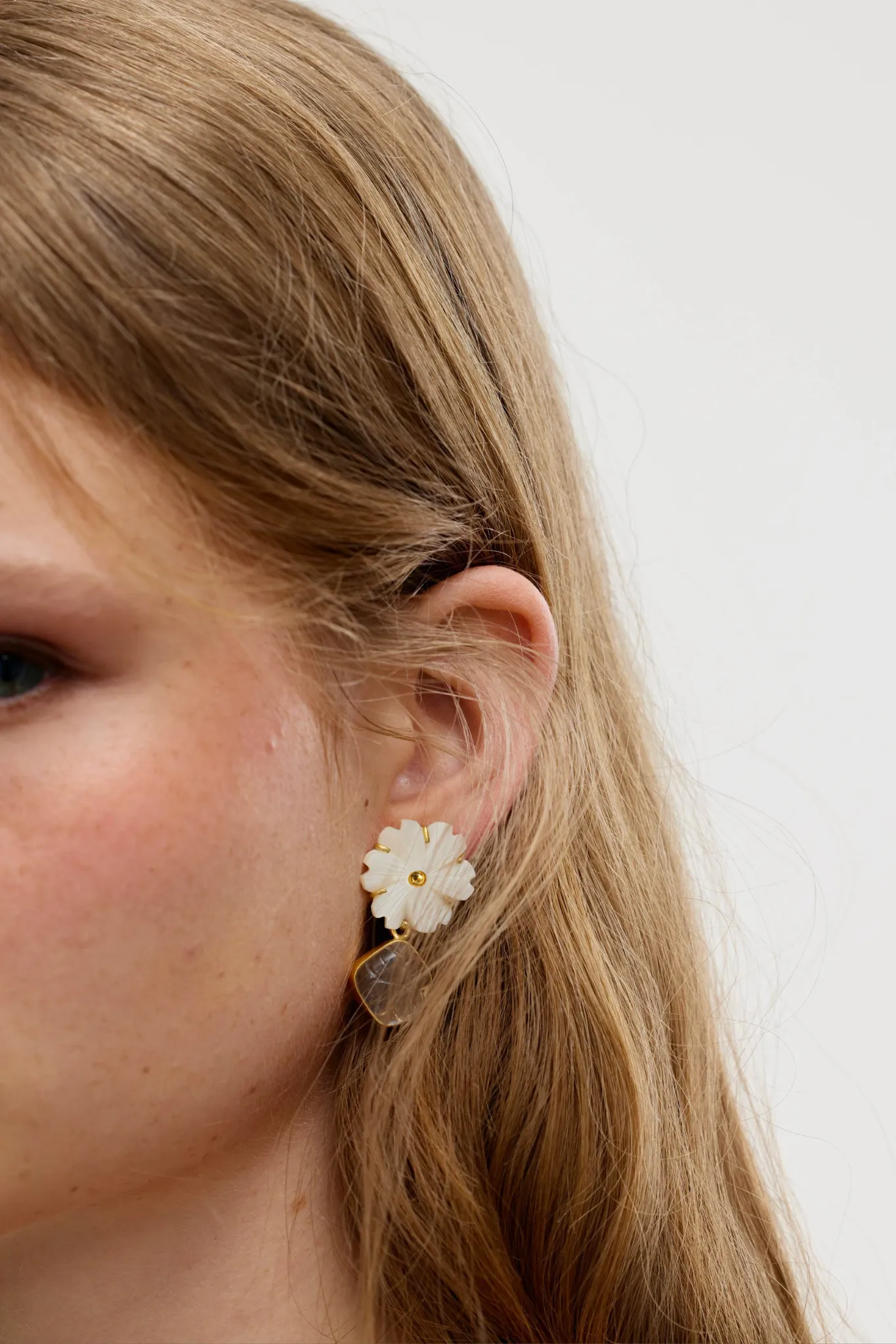 Paradiso Gia Earrings - Crystal