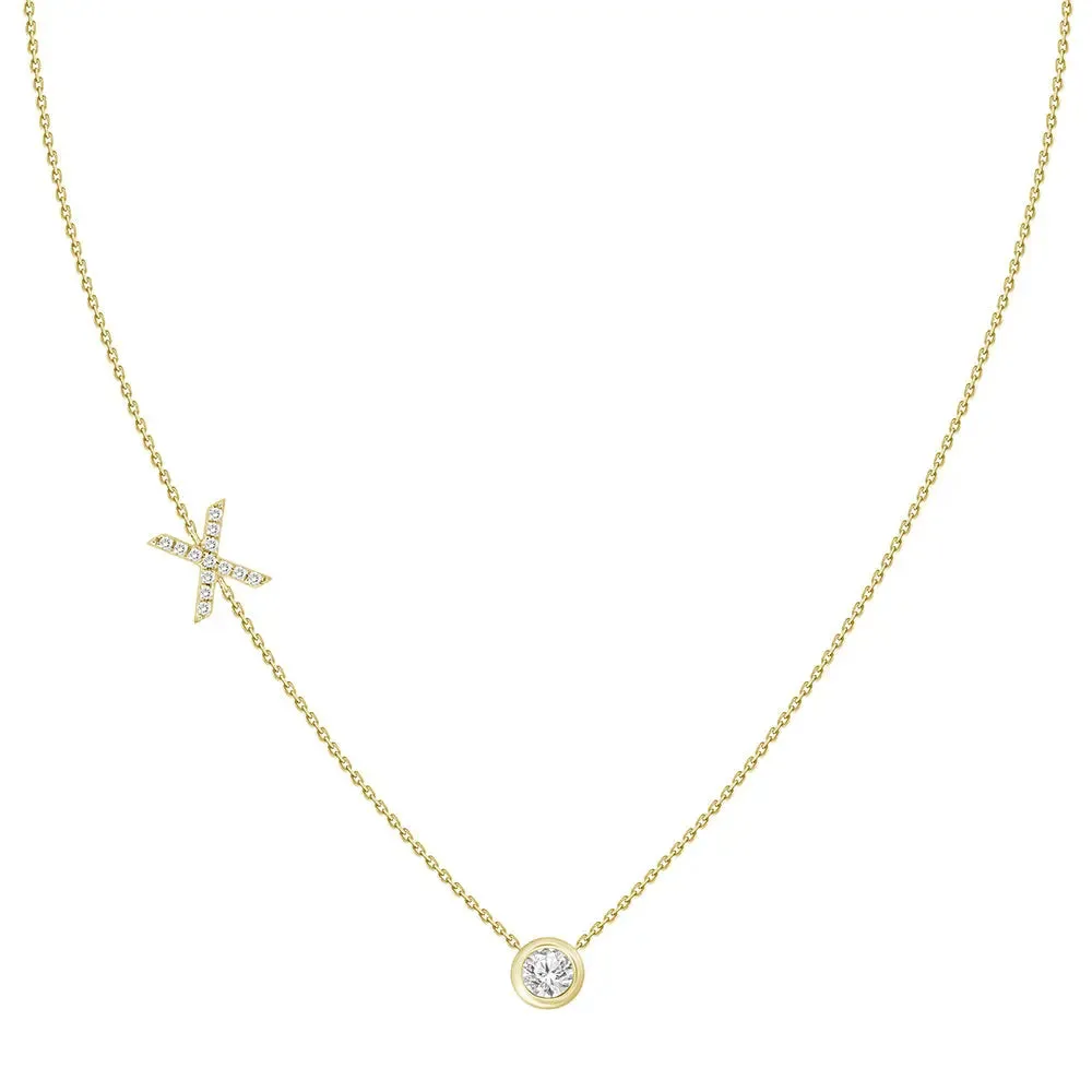 Princess Letter Necklace