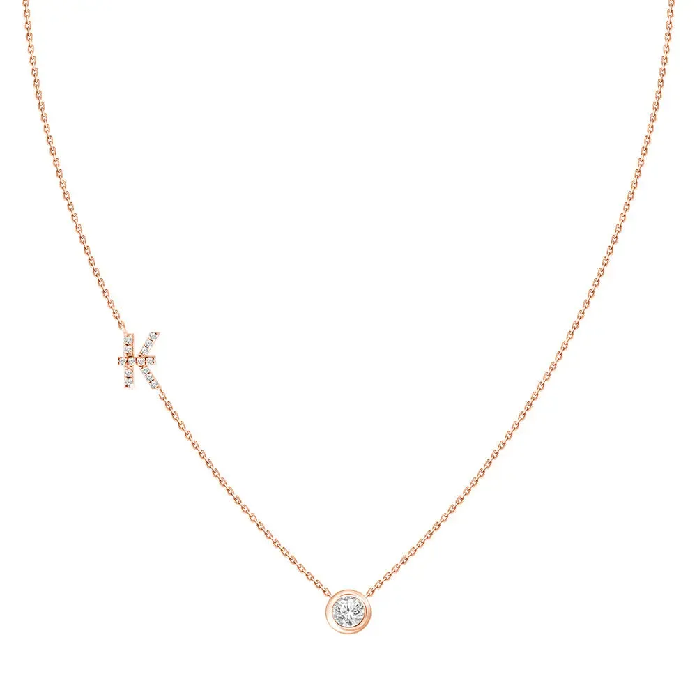 Princess Letter Necklace