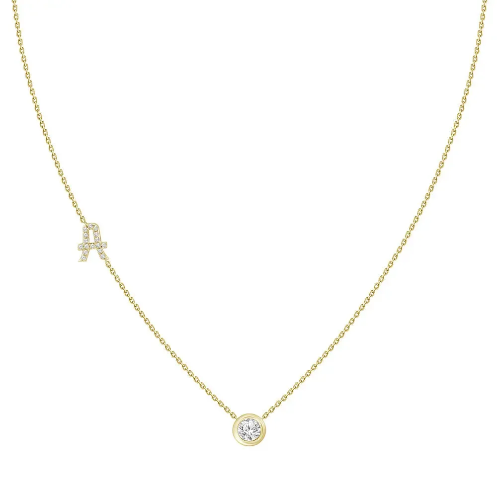 Princess Letter Necklace