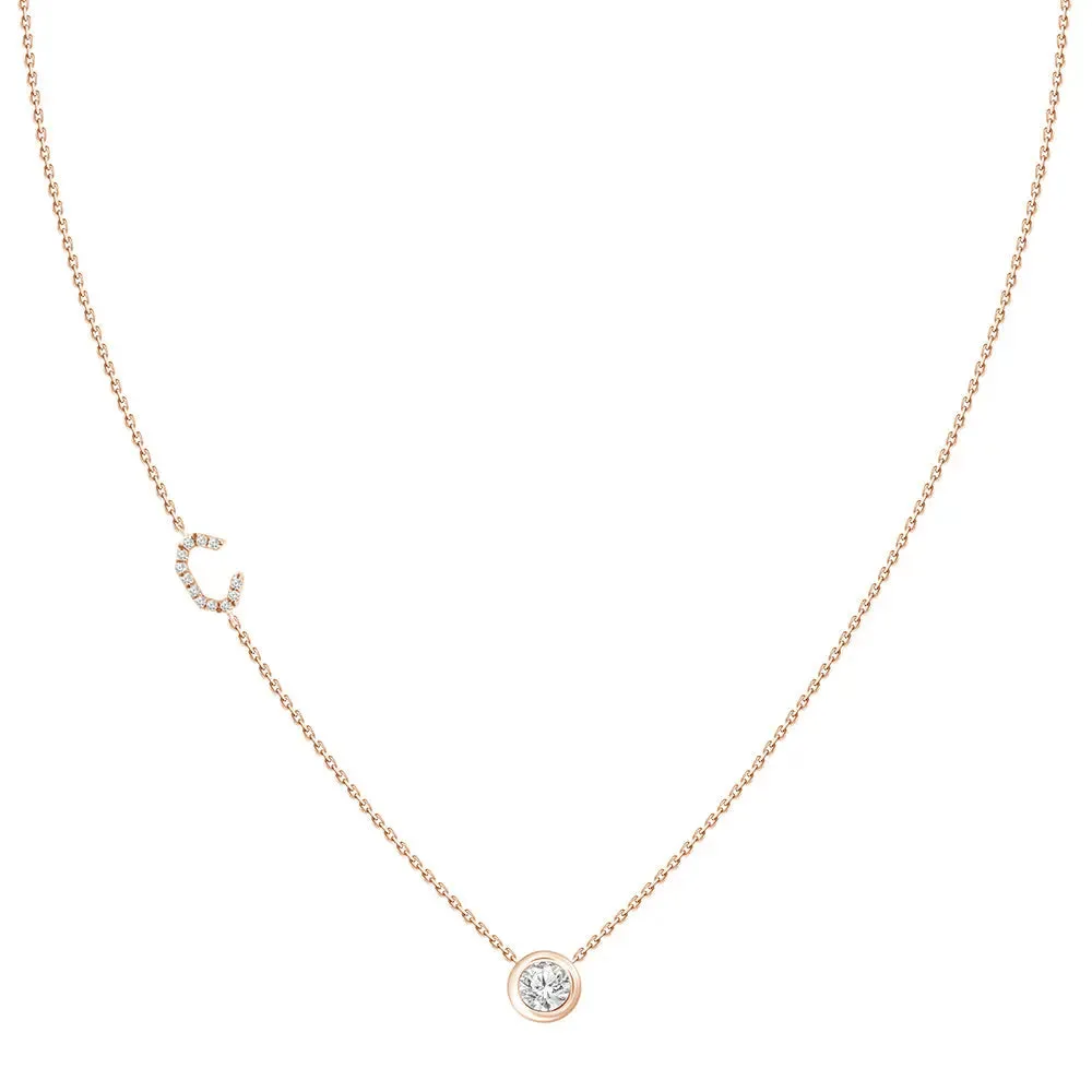 Princess Letter Necklace