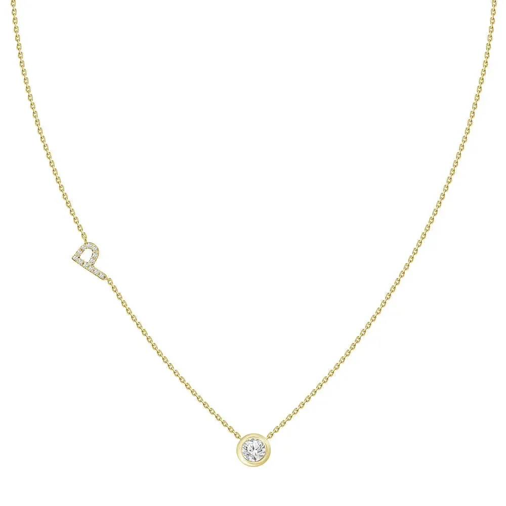 Princess Letter Necklace