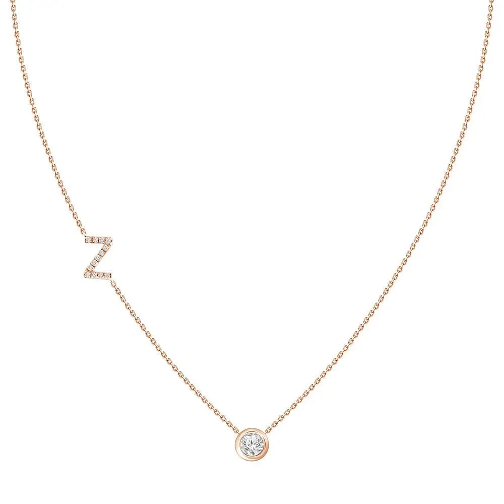 Princess Letter Necklace