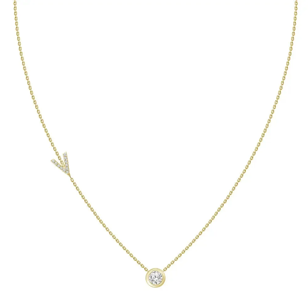 Princess Letter Necklace