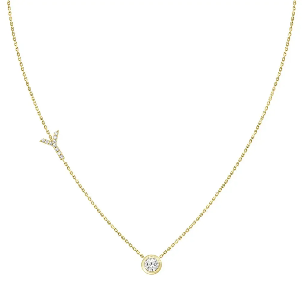 Princess Letter Necklace