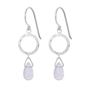 Rose Quartz La Palma Earring