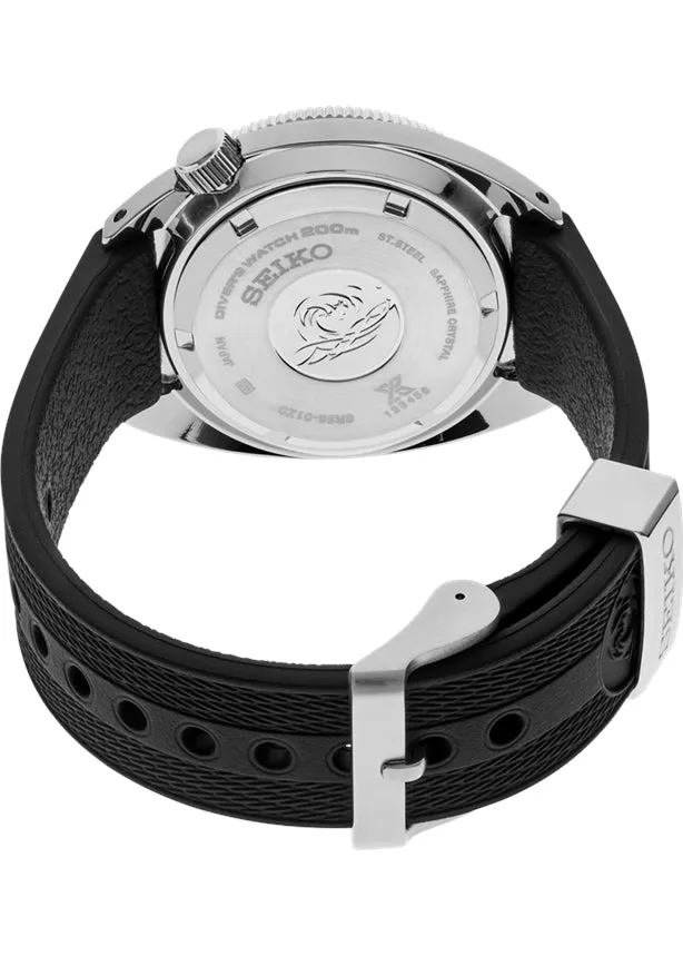 SEIKO PROSPEX AUTOMATIC SEA TURTLE BLACK SILICONE BAND SPB317J