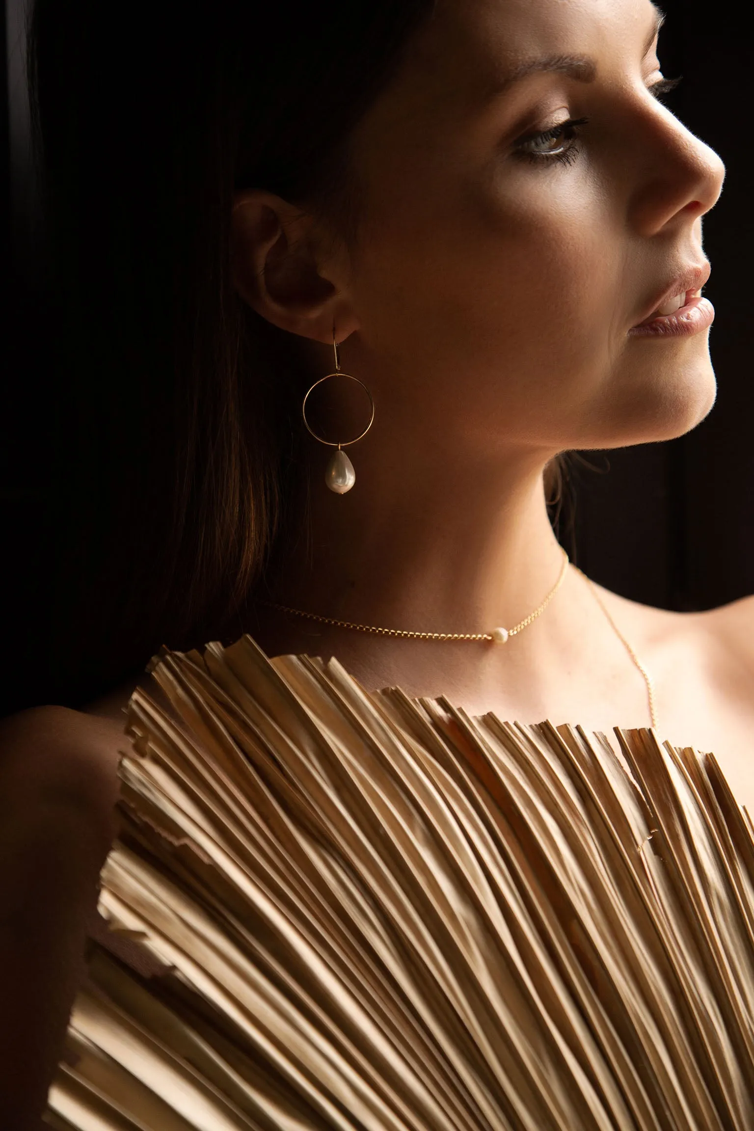 Signature Pearl Earrings - Silver