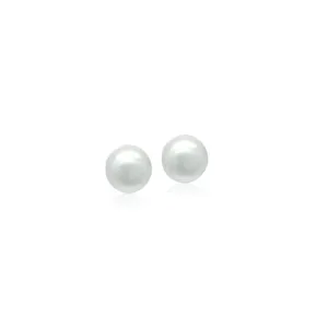 Simulated Pearl 10mm Round Earring