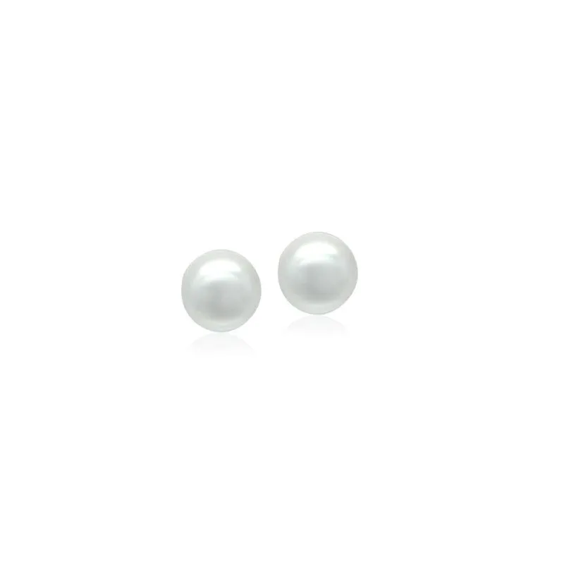 Simulated Pearl 10mm Round Earring