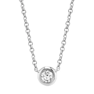 Single Diamond Necklace 4690118