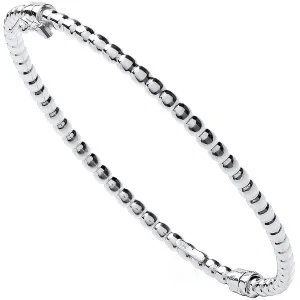 Sterling Silver Bead Ladies Bangle