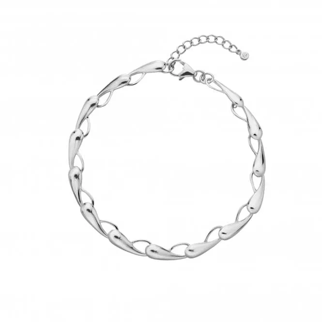 Sterling Silver Tide Bracelet DL669