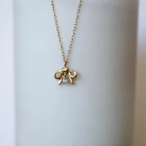 Sweet Bow Necklace