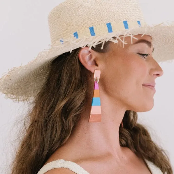 Ticky Tacky Shield Earrings