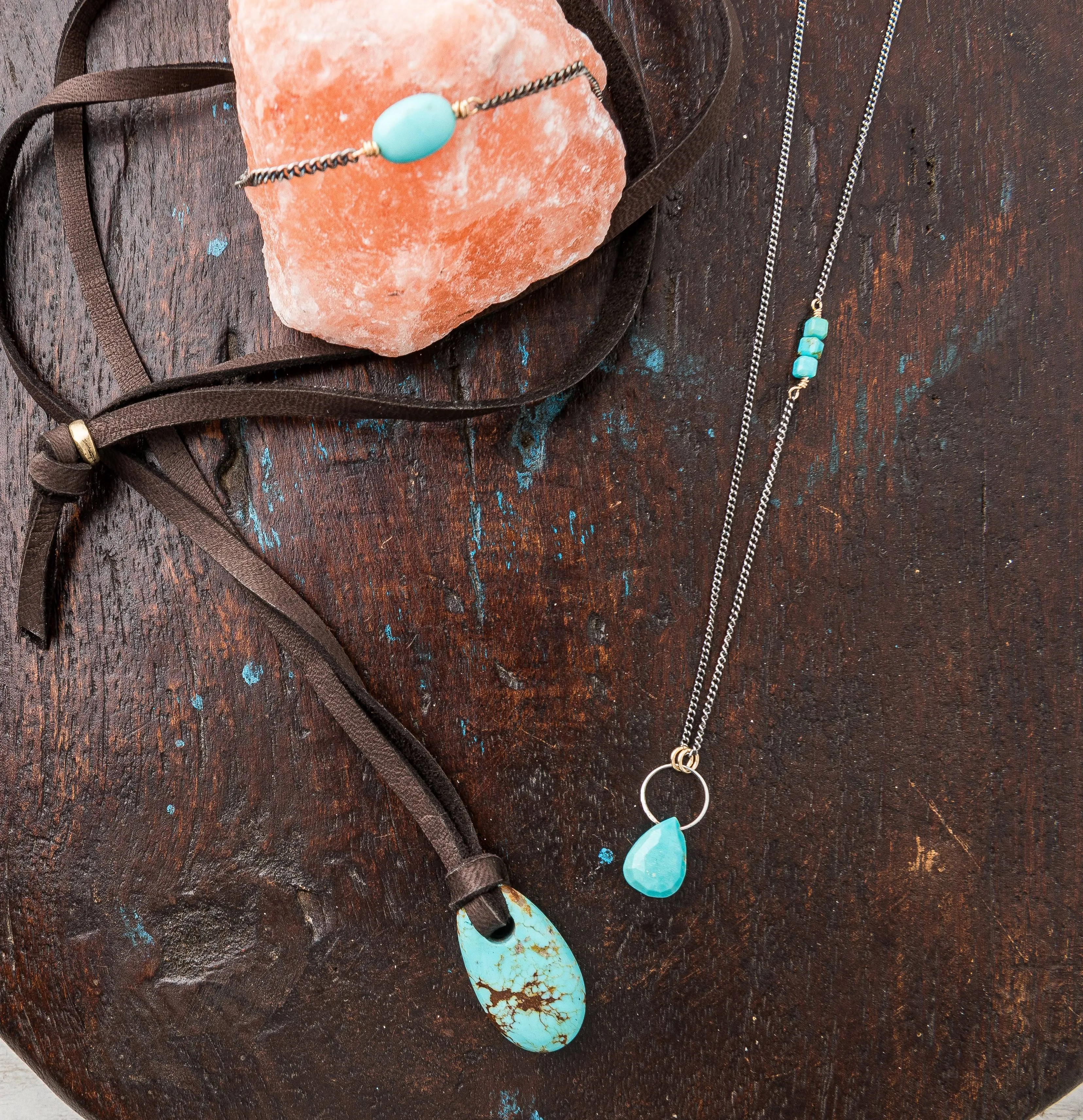 Turquoise Nugget Bracelet
